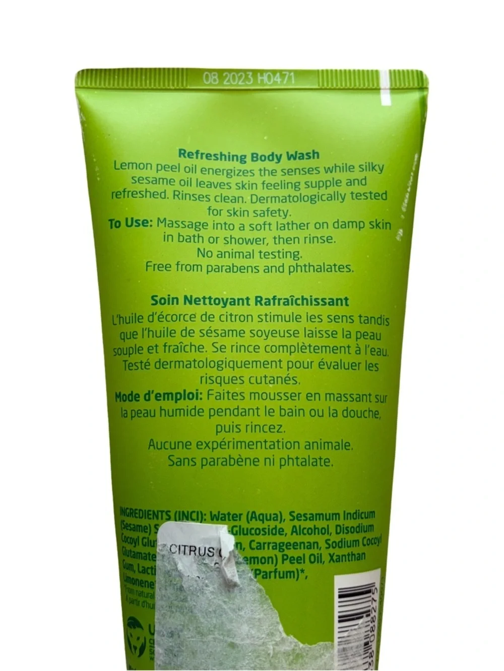 Weleda Refreshing Body Wash Citrus Extracts 6.8 Ounces